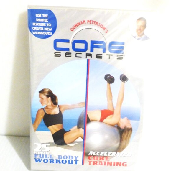 DVD5 - Core Secrets FULL BODY WORKOUT Dvd Video Exercise Gym Health Fitness - Picture 1 of 2